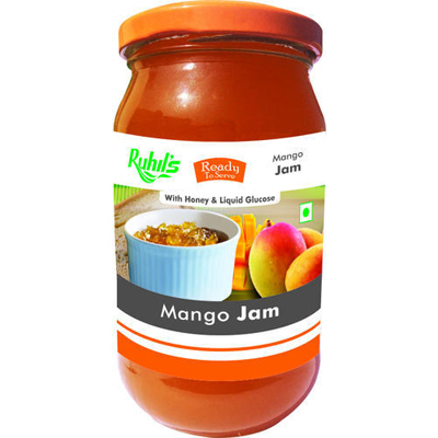 Mango Jam with Honey & Liquid Glucose